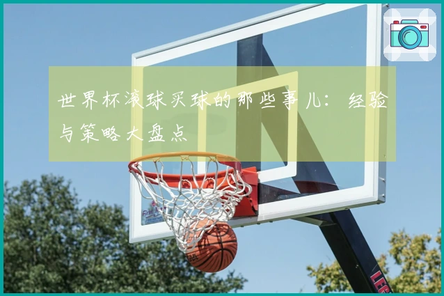 世界杯滚球买球的那些事儿：经验与策略大盘点