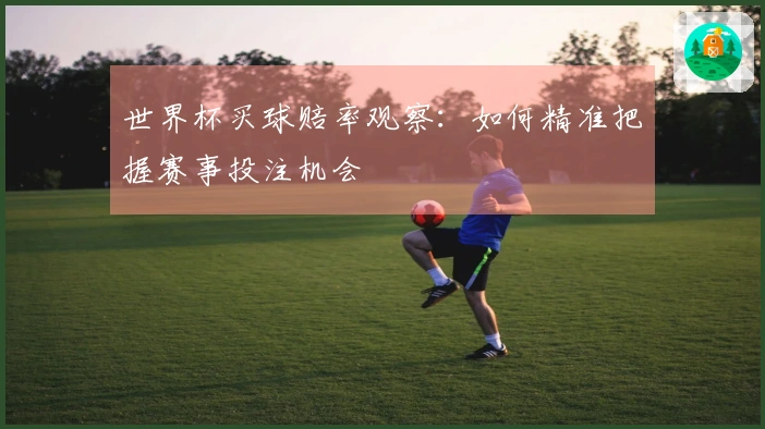 世界杯买球赔率观察：如何精准把握赛事投注机会
