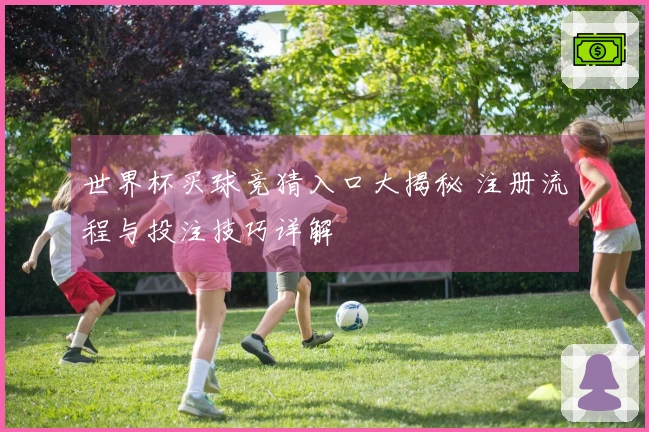 世界杯买球竞猜入口大揭秘 注册流程与投注技巧详解